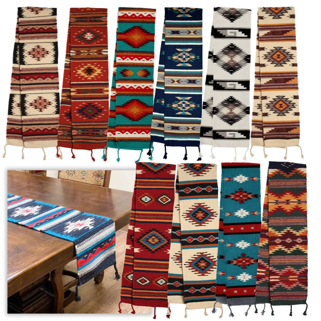 6 Maya Modern Wool Table Runners. Only $24 ea. !