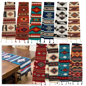 6 Maya Modern Wool Table Runners. Only $24 ea. !