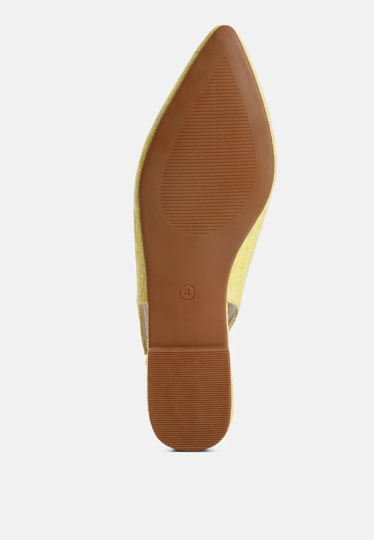 Amirah Slingback Ballet Flats by London Rag