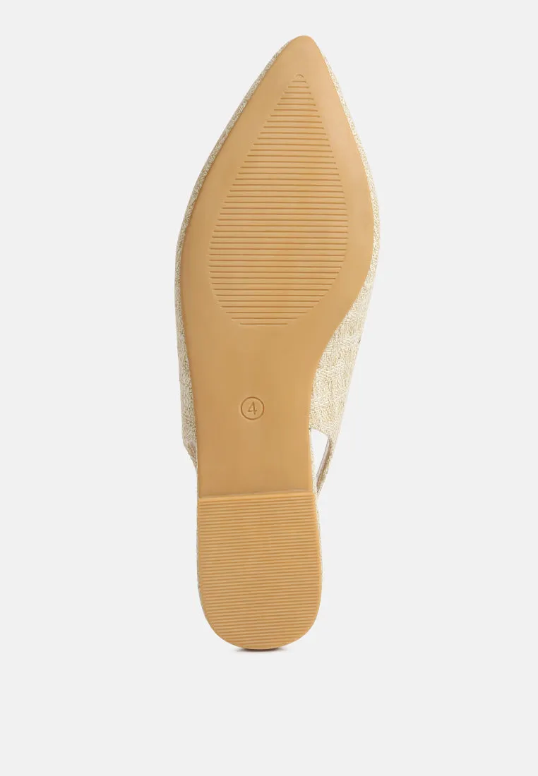 Amirah Slingback Ballet Flats by London Rag