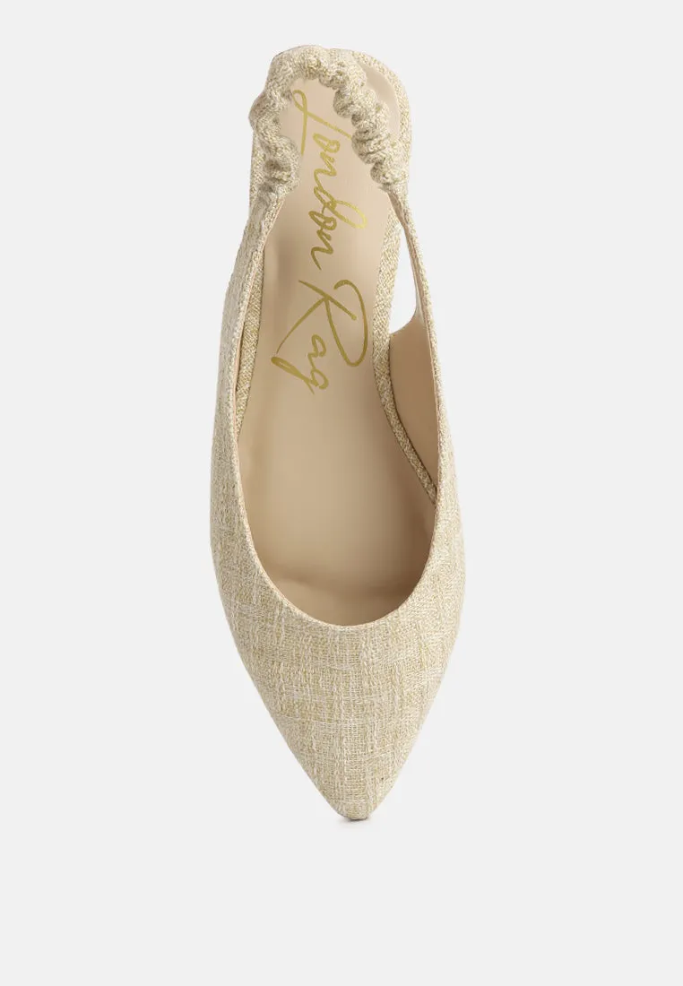 Amirah Slingback Ballet Flats by London Rag