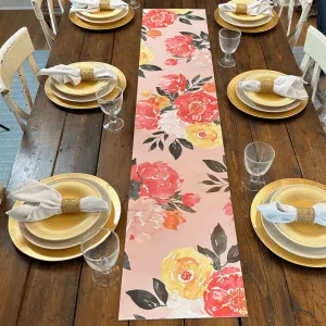 Anna Table Runner | Pink - Premium Vinyl Mat