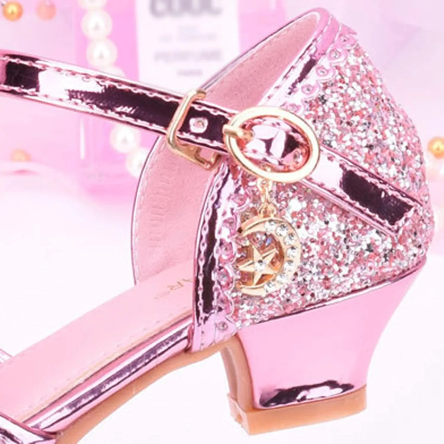 Baby First Walking Shoes Sandals Princess Shoes Bow High Heels Show Princess Shoes Kids Boots With Heels