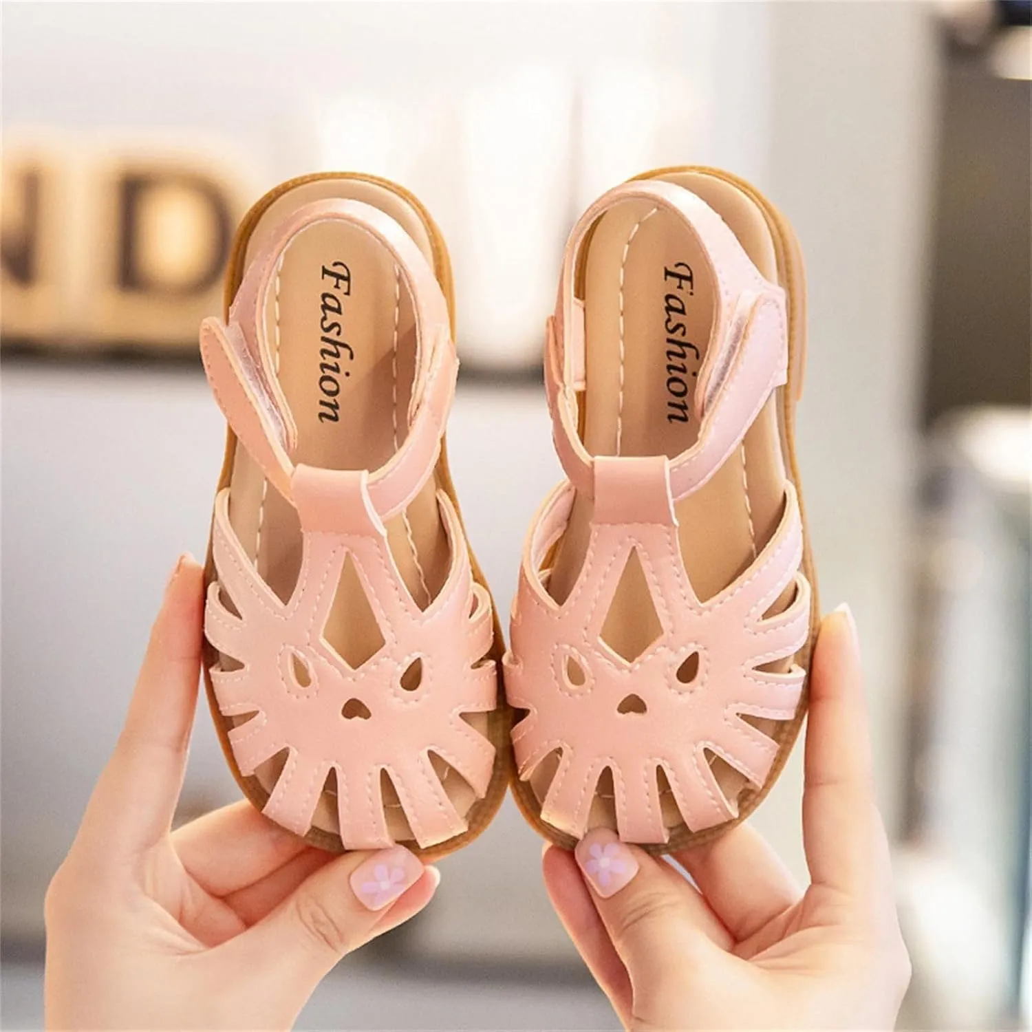 Black Toddler Dress Shoes Mesh Design Sandals Flat Sandals Summer Dress Shoes for Toddler Girls Dresses Shos Size 3