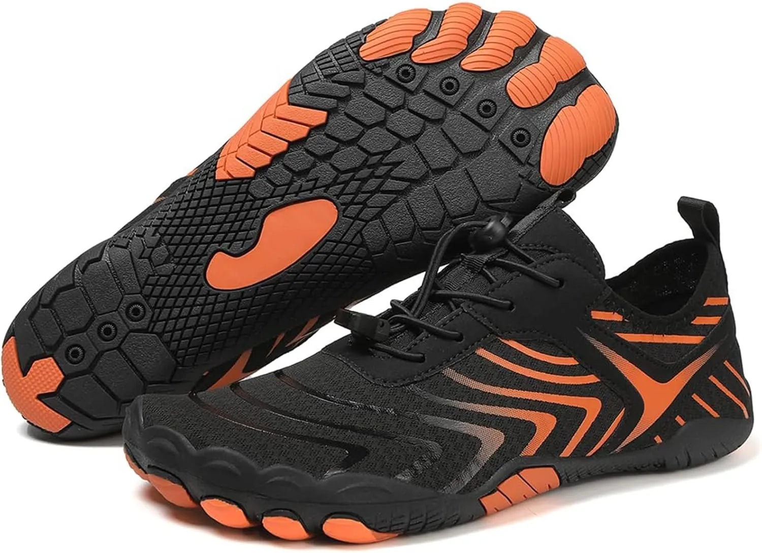 Breathable Barefoot Shoes for Women Men, Pro Barefoot Shoes with Wide Toe Box Healthy & Non-Slip Barefoot Shoes Unisex, Grounded Footwear Barefoot Walking Shoes, Athletic Outdoor Hiking Footwear