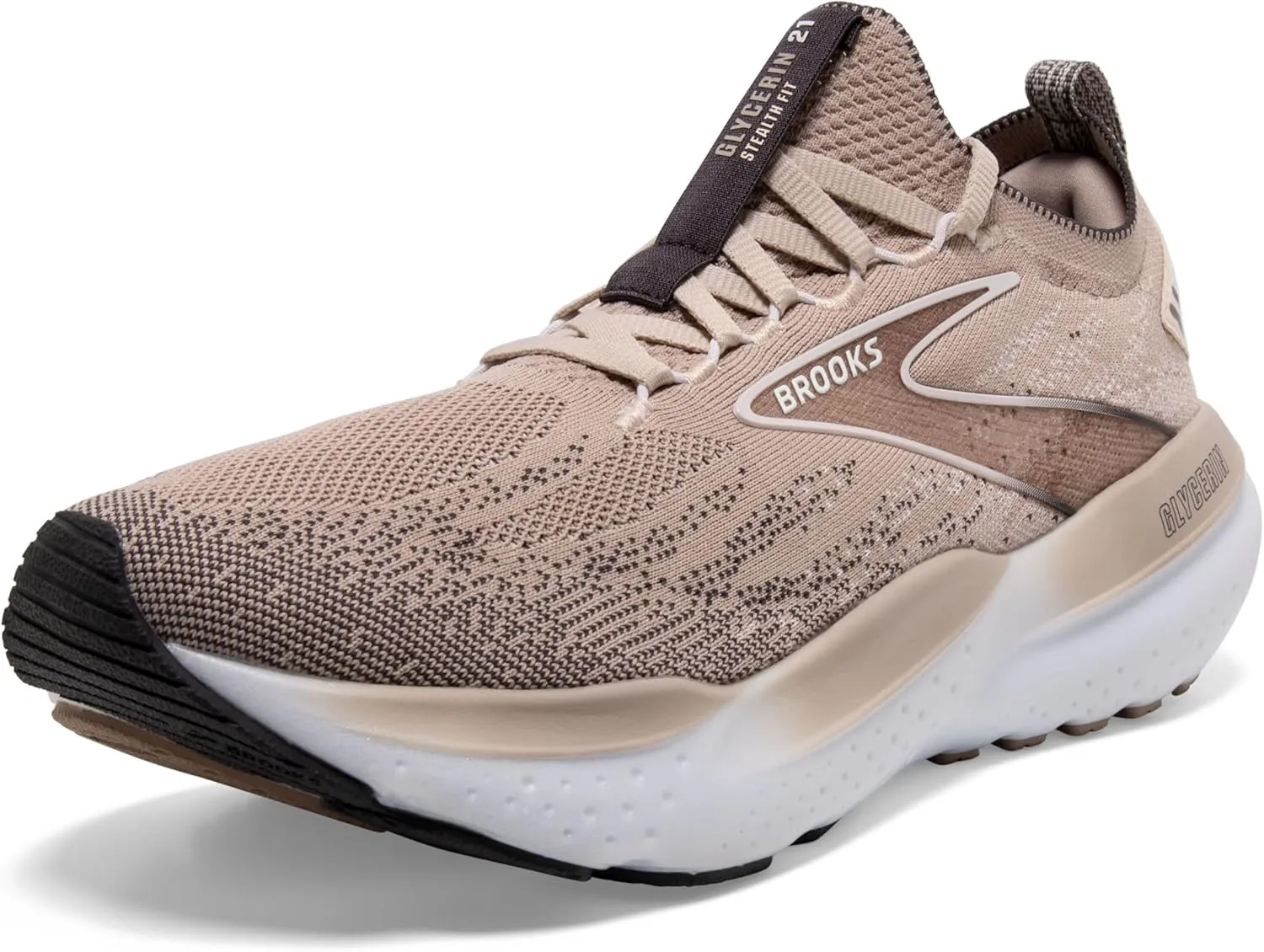 Brooks Mens Glycerin Stealthfit 21 Neutral Running Shoe