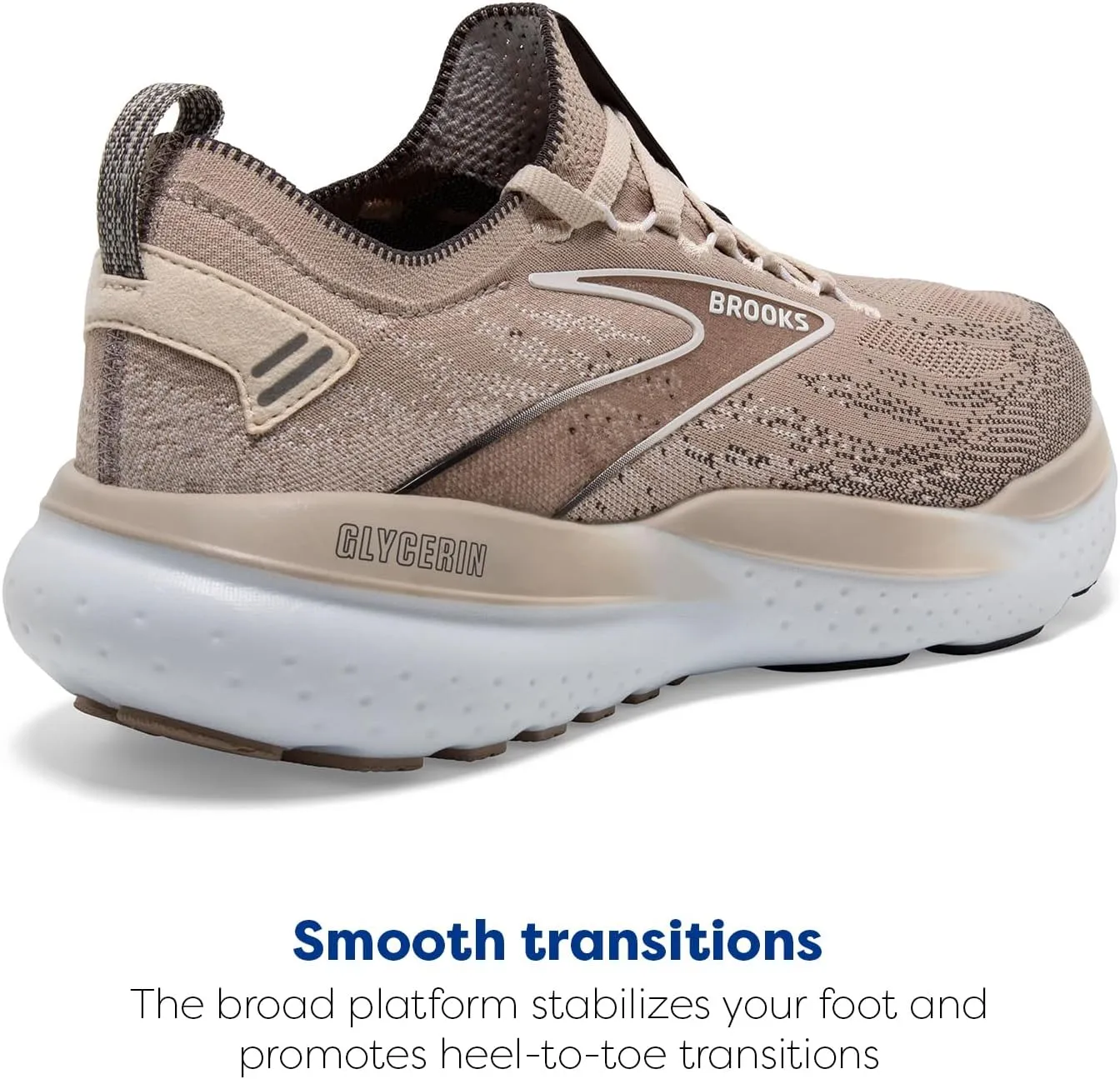 Brooks Mens Glycerin Stealthfit 21 Neutral Running Shoe