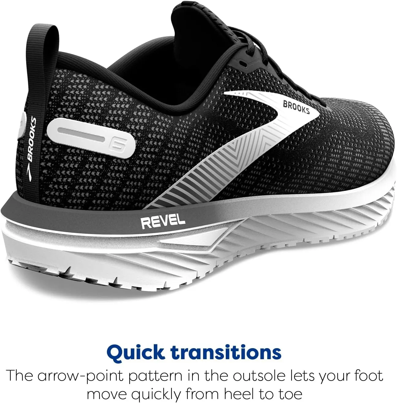 Brooks Mens Revel 6 Neutral Running Shoe