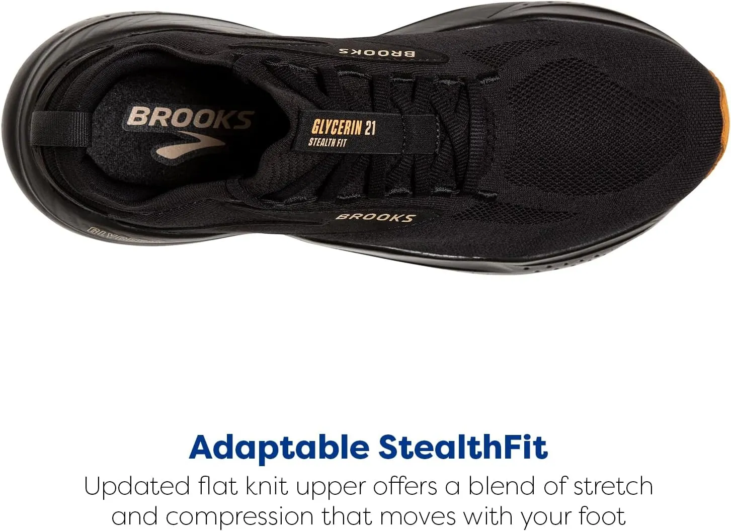 Brooks Womens Glycerin Stealthfit 21 Neutral Running Shoe
