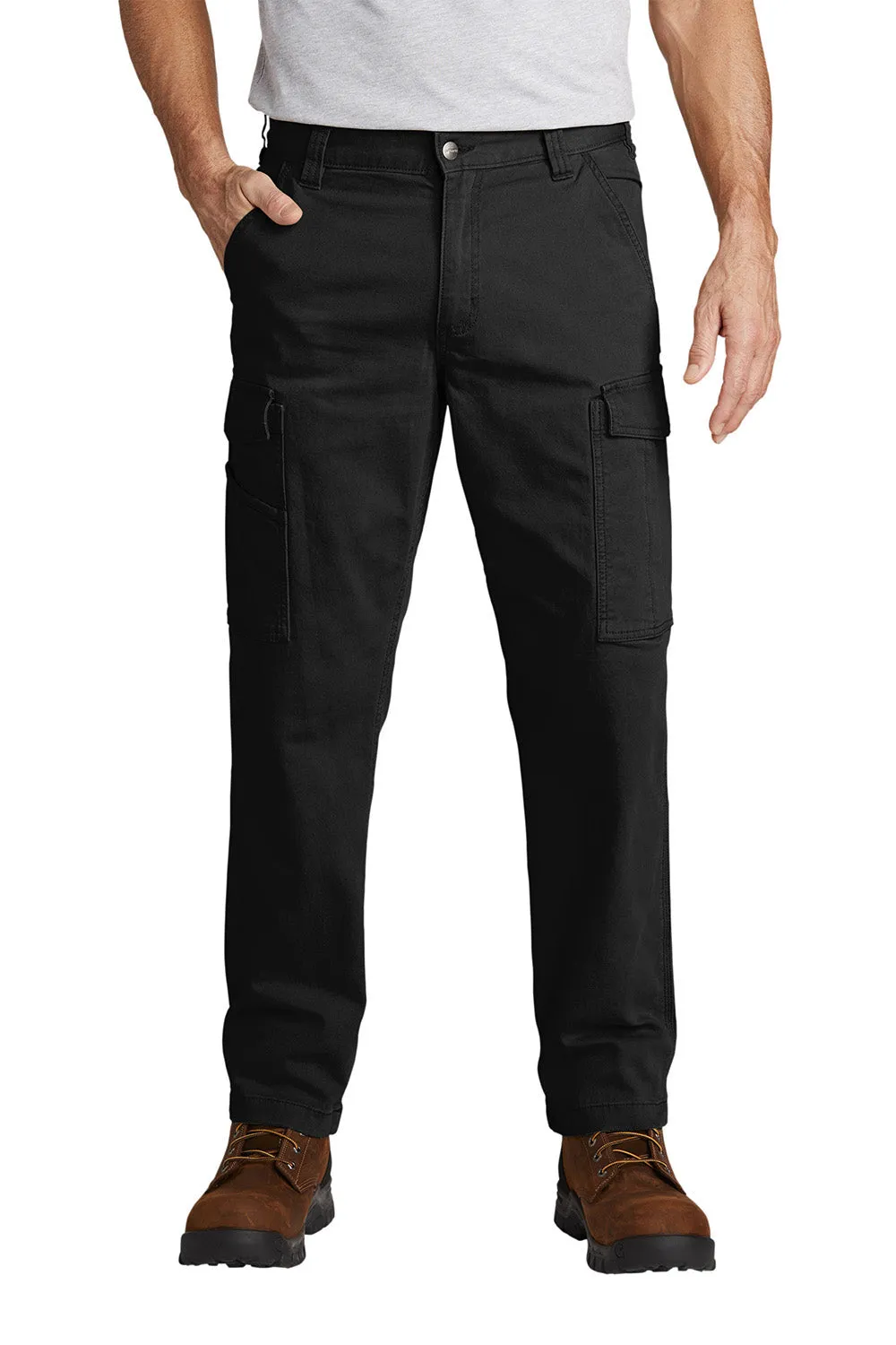 Carhartt Mens Rugged Flex Rigby Cargo Pants w/ Pockets - Black - NEW