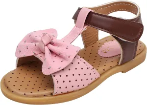 Christmas House Shoes Flat Bottom Bow Princess Sandals Soft Bottom Fashion Sandals Princess Shoes for Girls
