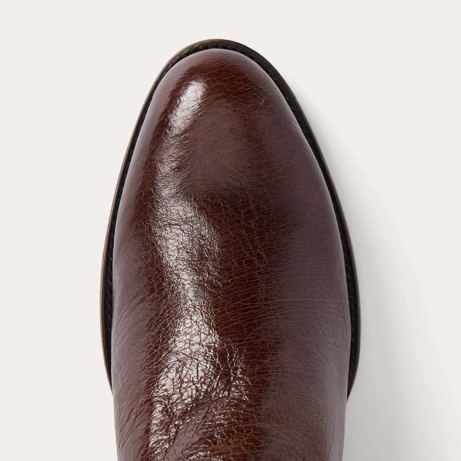 Clay Smooth Ostrich Boots