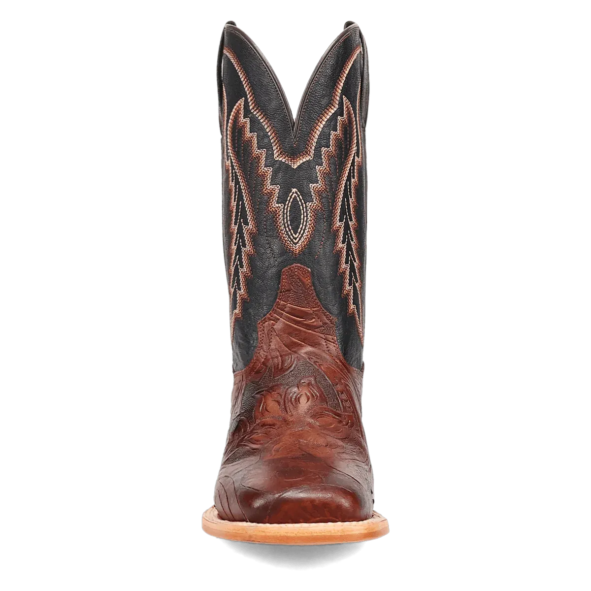 Dan Post Women's Tayla Tooled Leather Boot in Brown