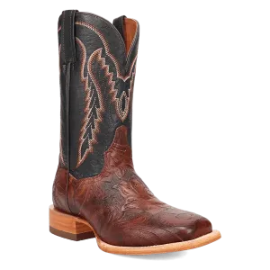 Dan Post Women's Tayla Tooled Leather Boot in Brown