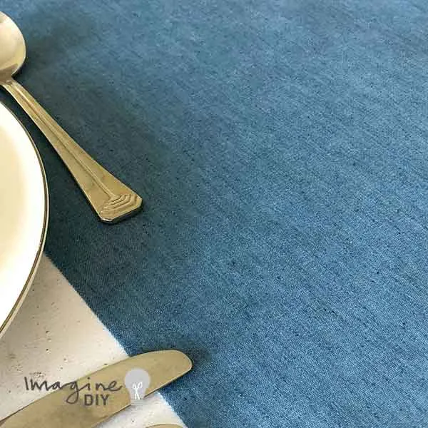 Denim Table Runner - 2.5 Metre Roll