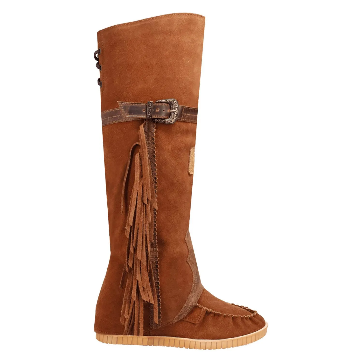 Dingo Womens Lakota Brown Leather Fashion Boots