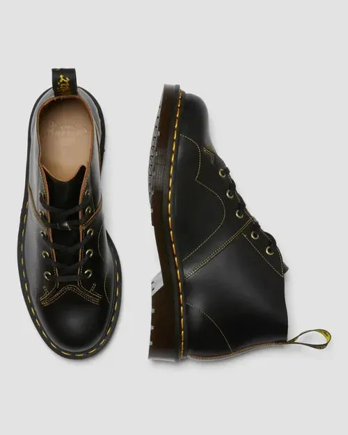 Dr Martens Church Monkey Boot Dark Brown Crazy Horse