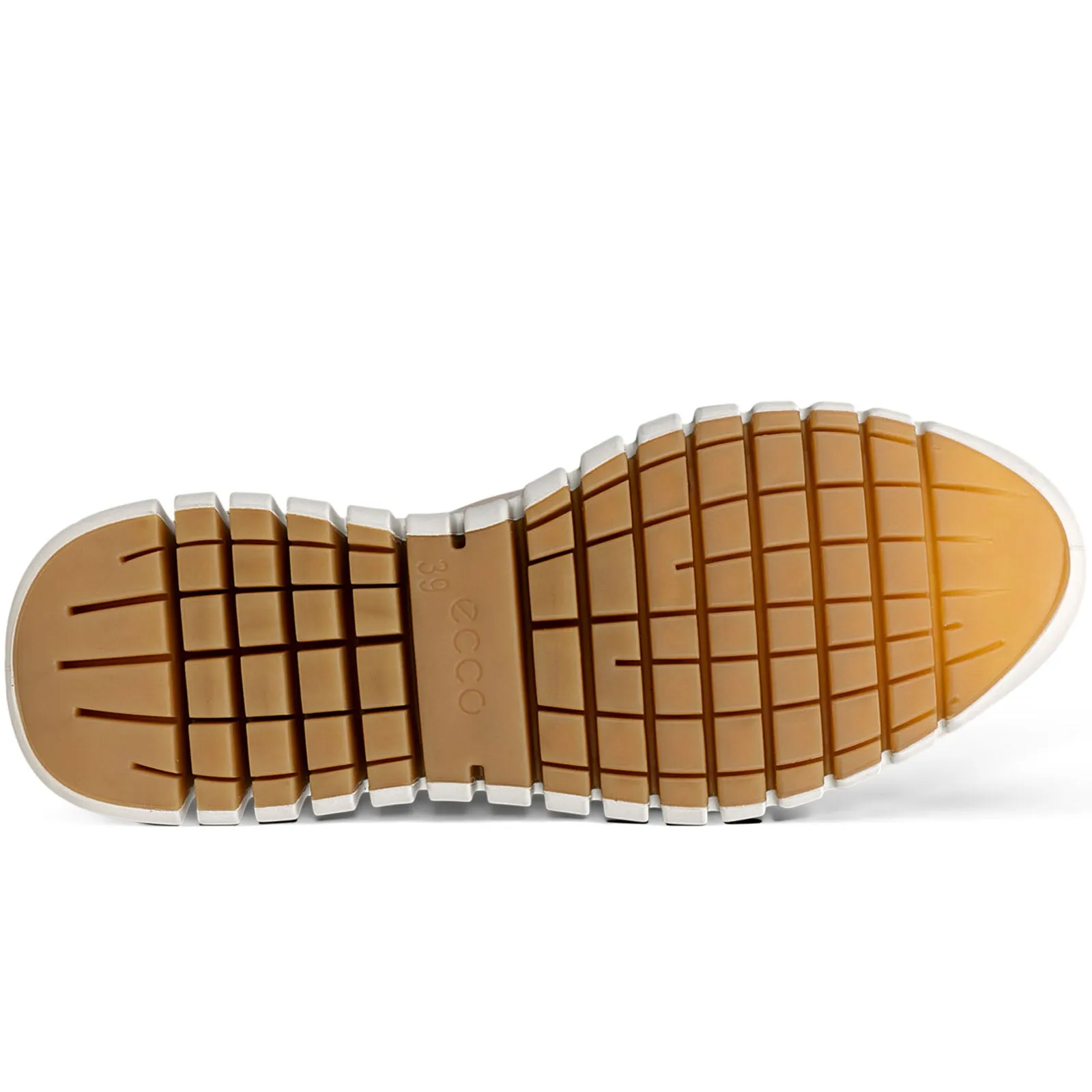 ECCO Womens Gruuv Leather Elastic Laces Trainers