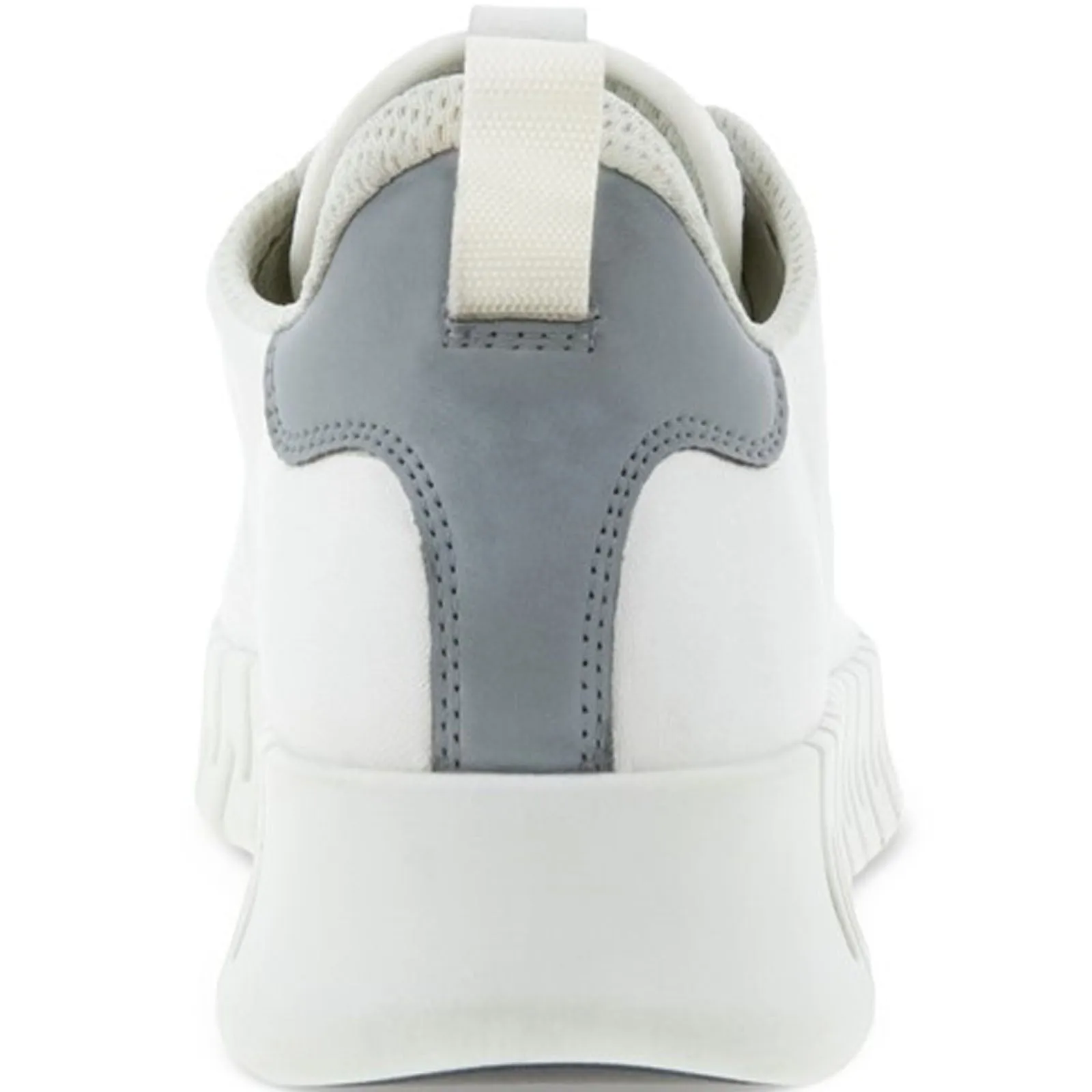 ECCO Womens Gruuv Leather Elastic Laces Trainers