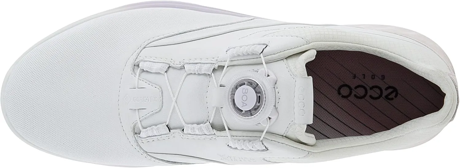 ECCO Women's S-Three Boa Gore-tex Waterproof Hybrid Golf Shoe