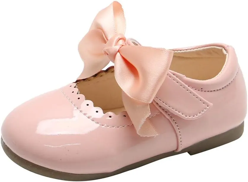 EnJoCho Toddler Kids Baby Girls Crystal Bling Flower Single Princess Shoes Sandals Party Dress Shoes 15M-11.5Years