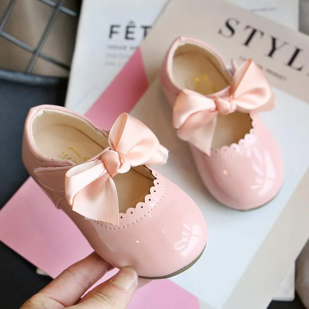 EnJoCho Toddler Kids Baby Girls Crystal Bling Flower Single Princess Shoes Sandals Party Dress Shoes 15M-11.5Years