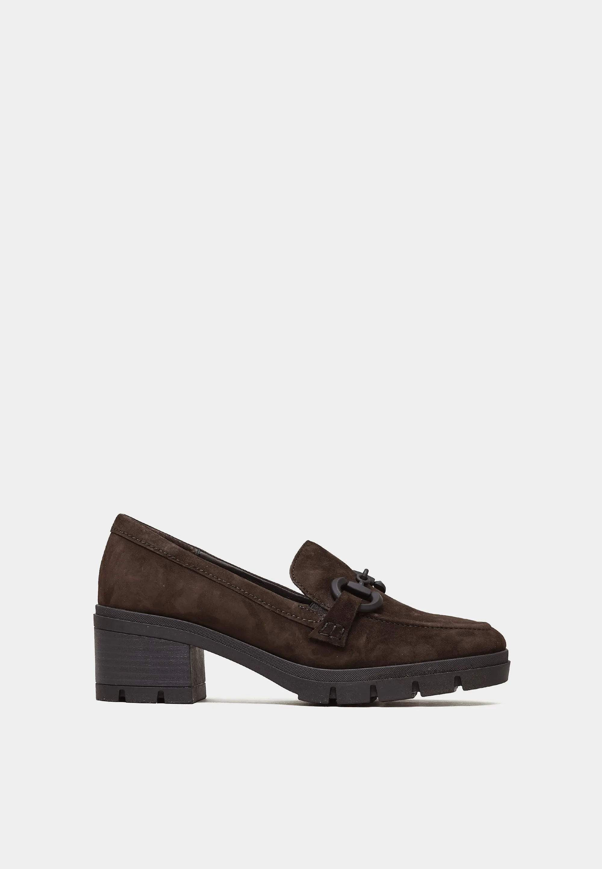 Gabor-Suede Loafers (MID) Mocha Suede