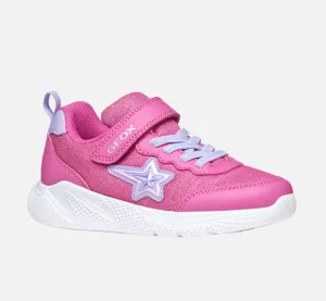 Geox Fuchsia-Pink and Lilac Runners Sprintye