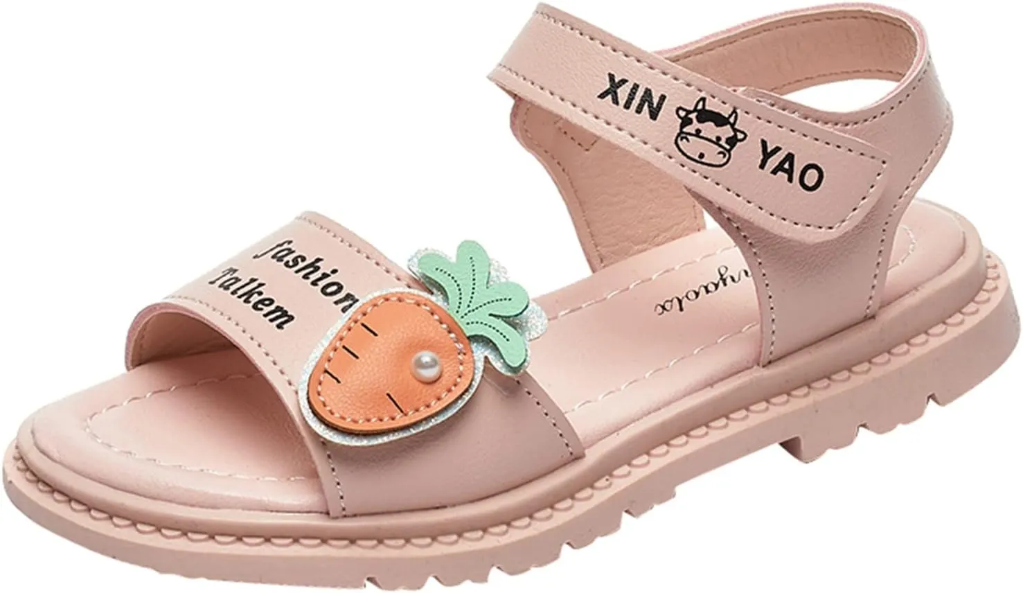 Girl Tennis Shoes Thick Soles Soft Soles Middle and Large Children Children School Sandals Beach Shoes Baby Sandals Size 5