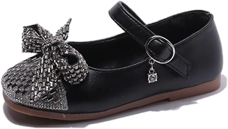 Girls Sandals Girls Dress Up Shoes Sparkly Shoes For Girls Princess Mary Jane School Dress Girls Slippers Hard