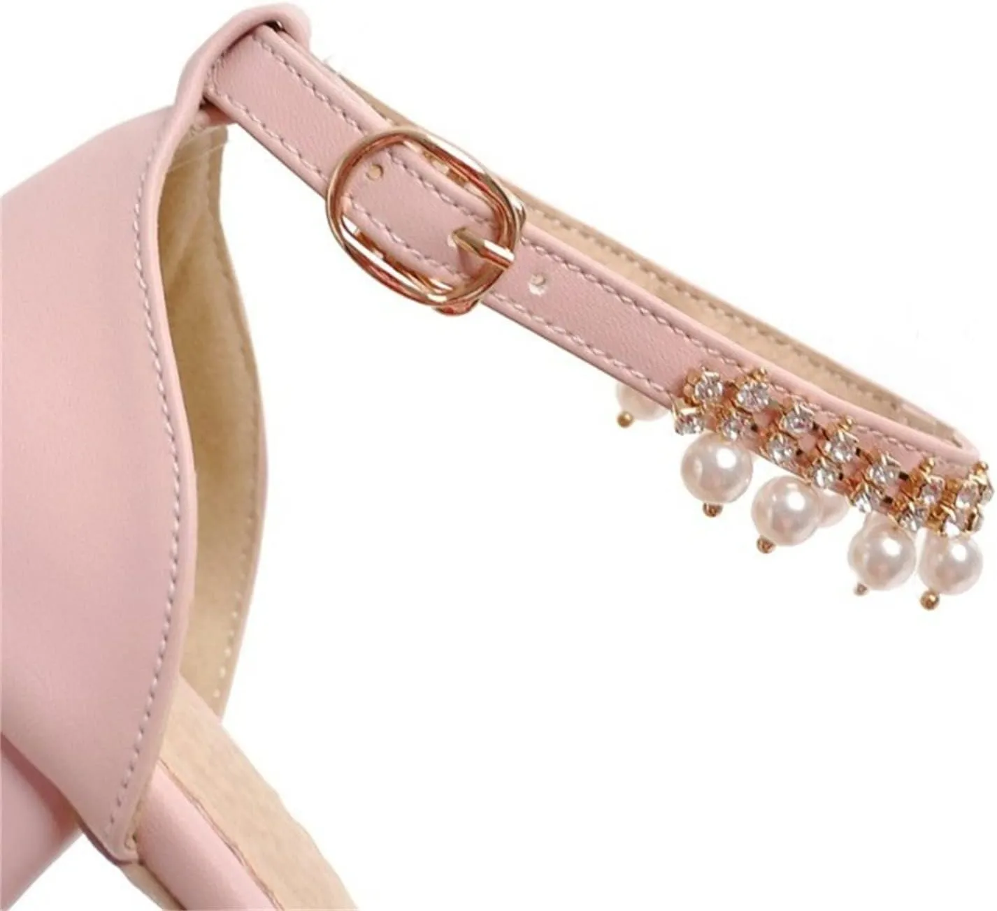 Girls Sandals Girls Mary Jane Dress Shoes Pumps Low Heels Flower Party High School Prom Open Toe Slippers for