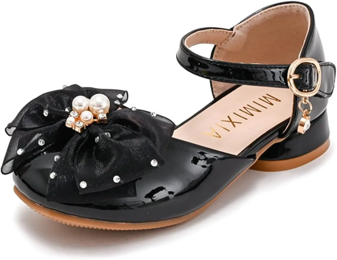 Girls Sandals Girls Sandals Grils Dress Shoes Wedding Party On Vacation Low Heels for Big Kids Wide Width Girls