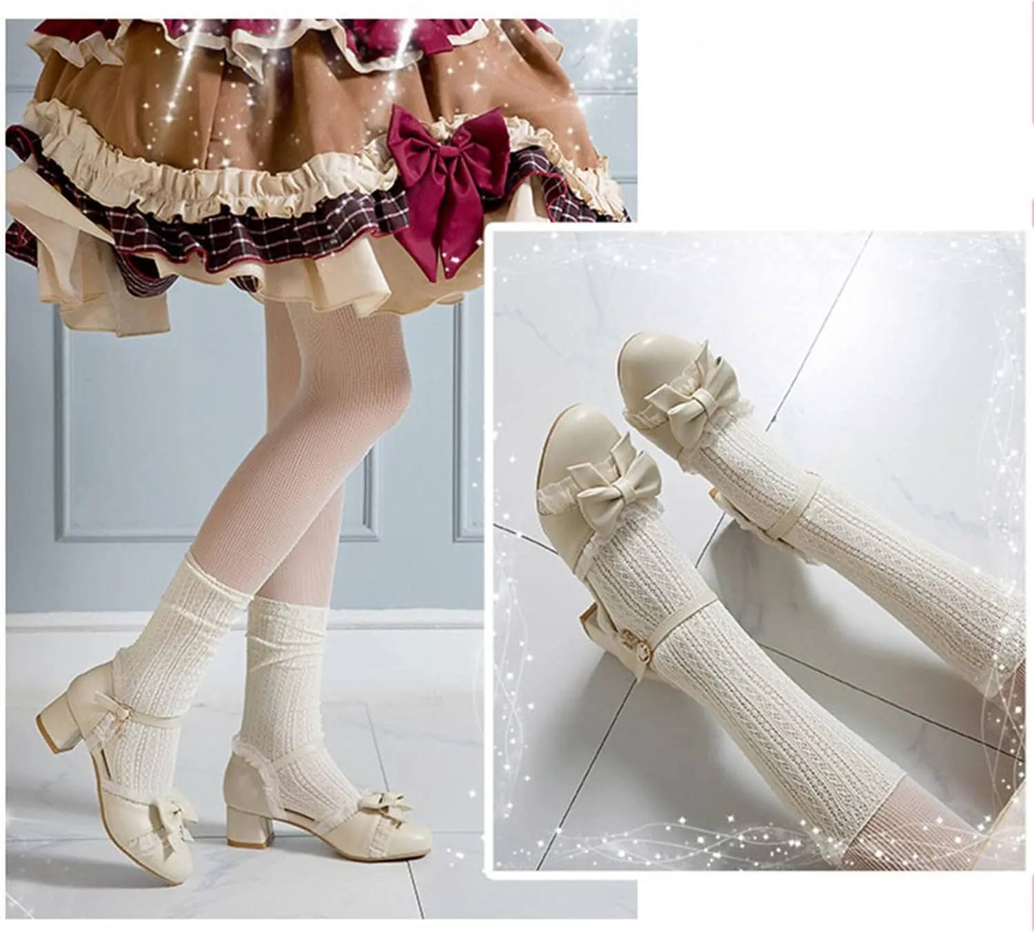 Girls Sandals Summer Toddler Girls Dress Bow Tie Shoes Pumps Low Heels Flower Party Wedding High Slipper Baby