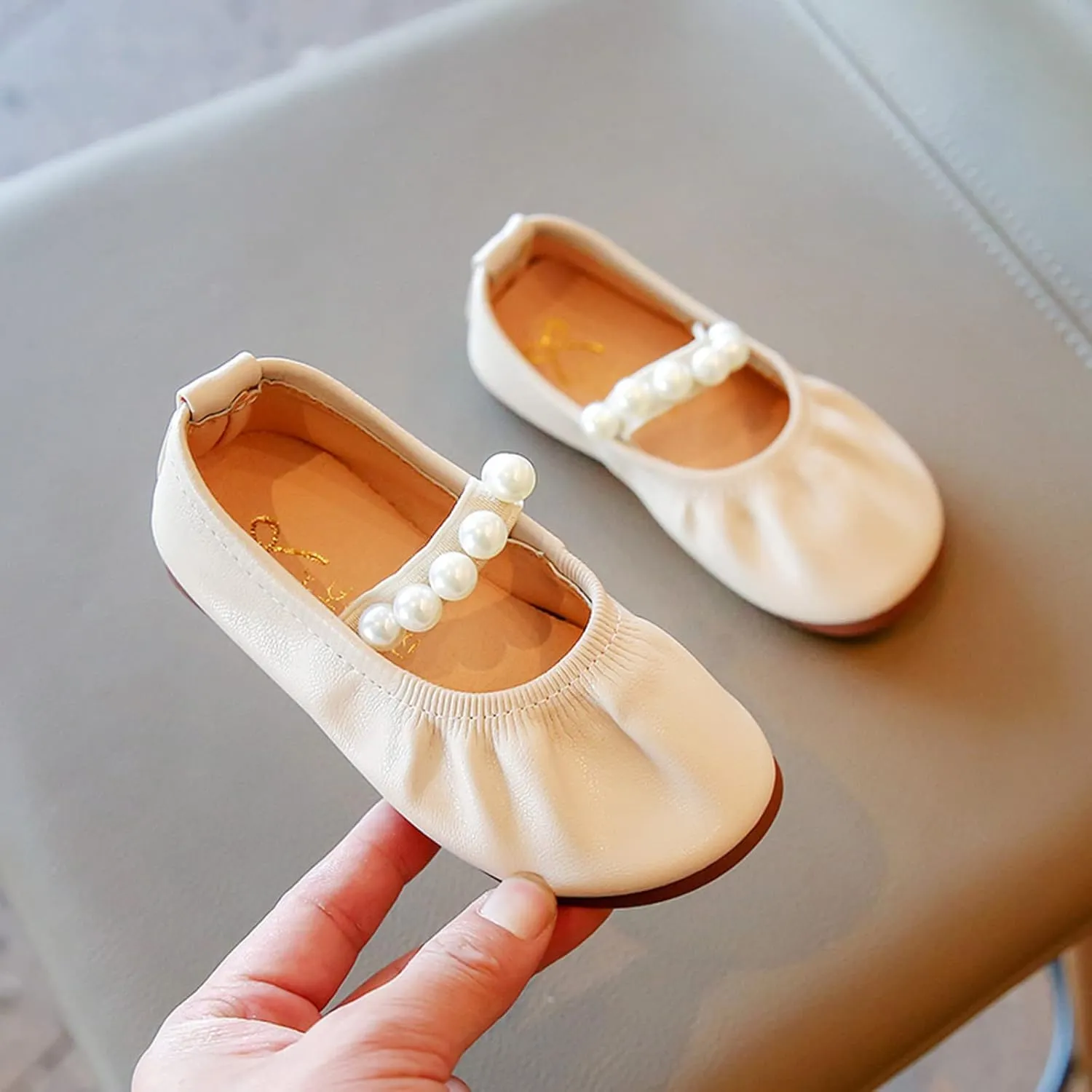 Girls Sandals Toddler Little Girl Dress Shoes Casual Slip On Ballet Flat Princess Shoes Girl Slippers Cat