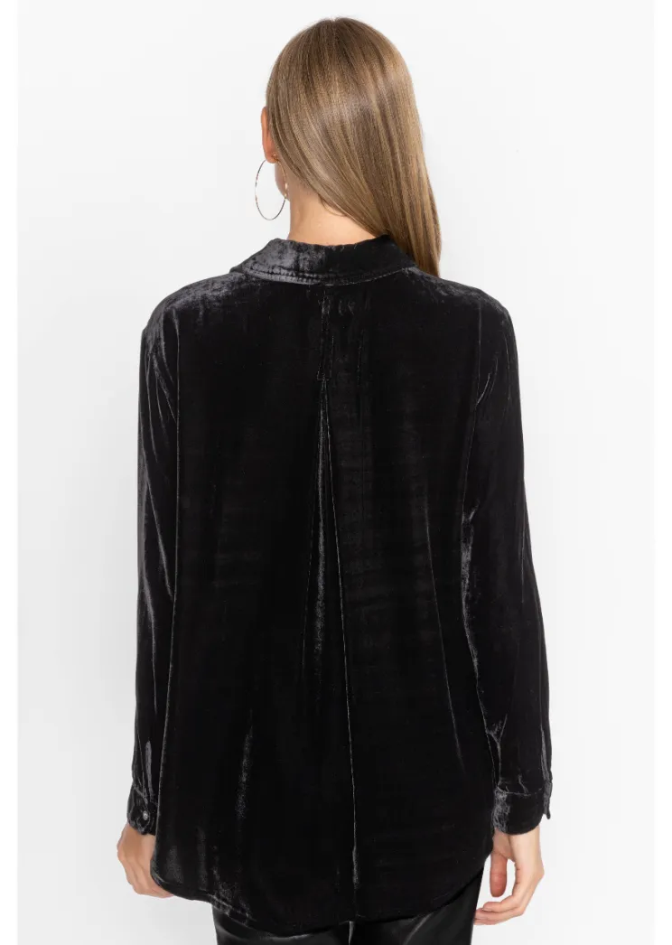 Johnny Was Sidonia Velvet Shirt
