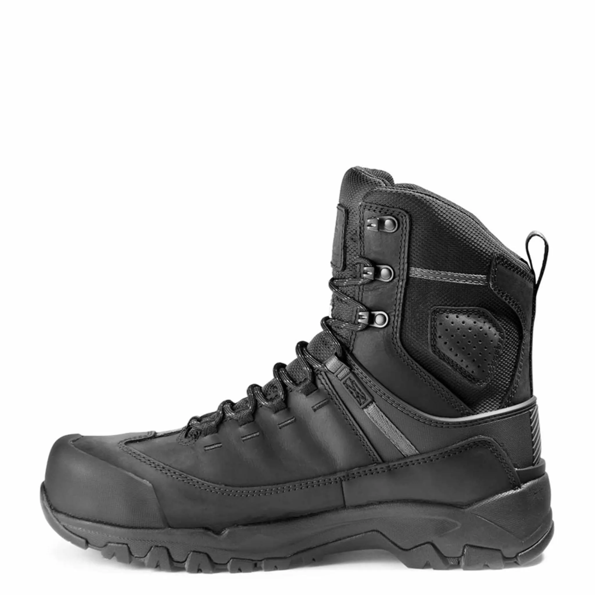 Kodiak Men's 8" Quest Bound Waterproof Safety Work Boots – Composite Toe, Premium Full Grain Leather, Slip-Resistant Outsole | Sizes 7-15