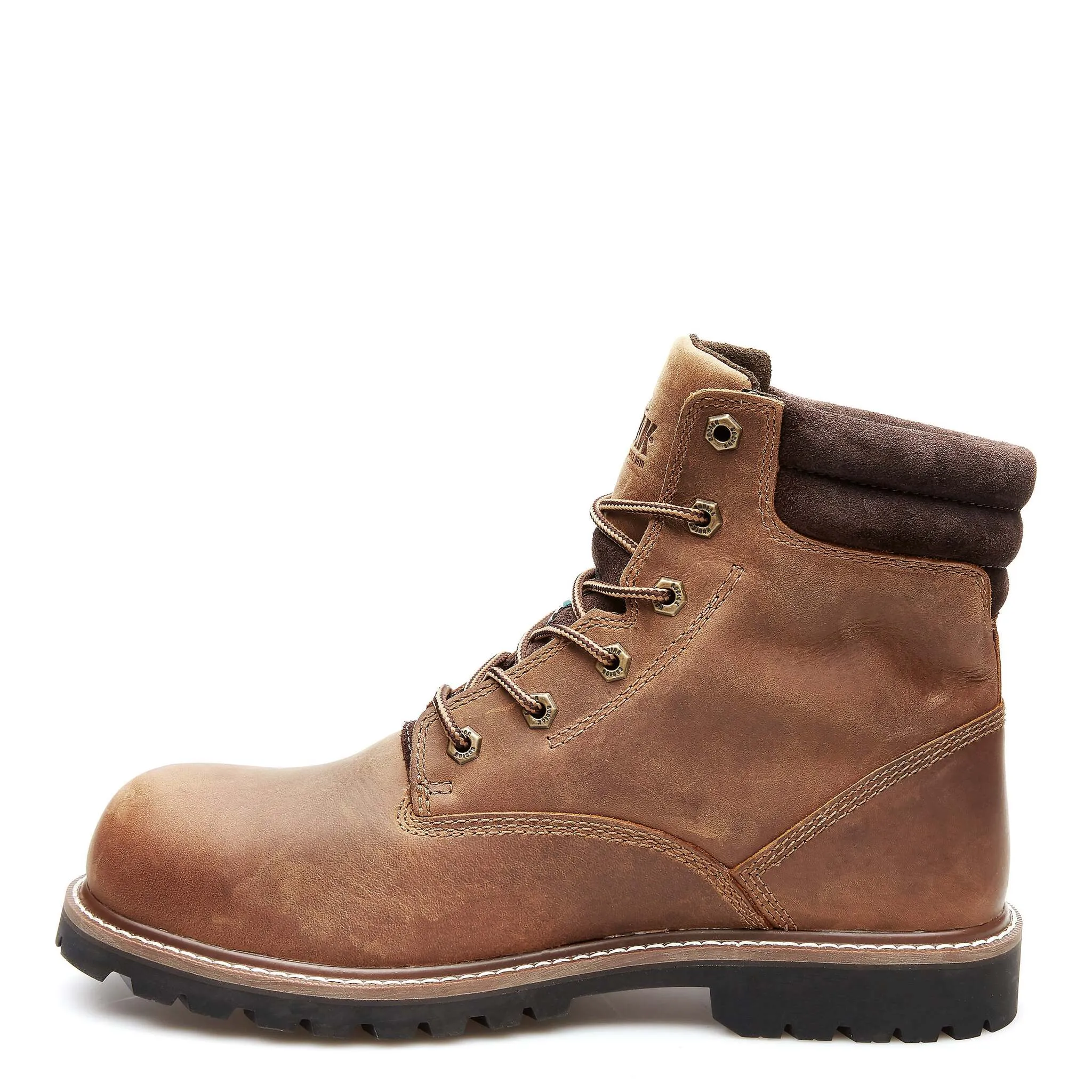 Kodiak Men's McKinney 6" Safety Work Boots – Waterproof Full Grain Leather, Composite Toe, Odor Control, Comfortzone Footbed | Sizes 7-15