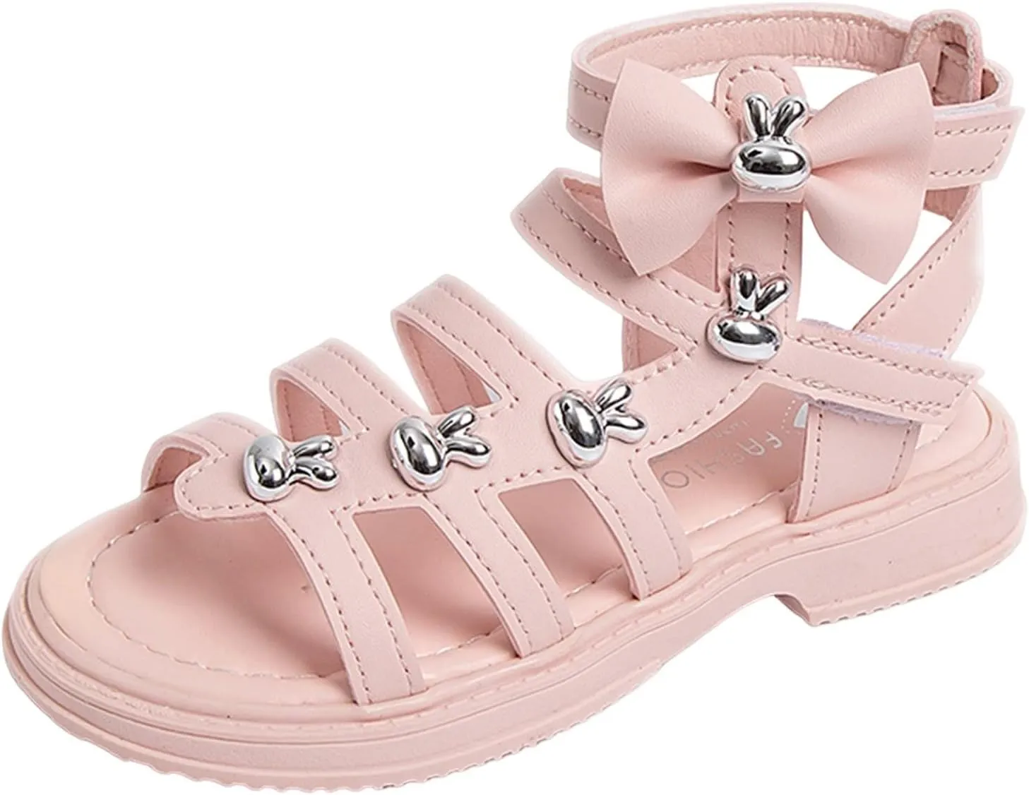 Light Shoes for Kids Top Flat Sandals Roman Sandals Big Children Summer Shoes for Girls Size 3