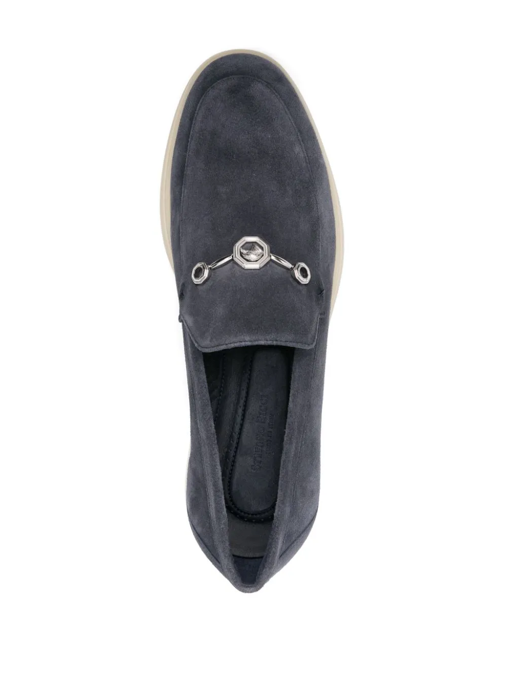 logo-plaque loafers