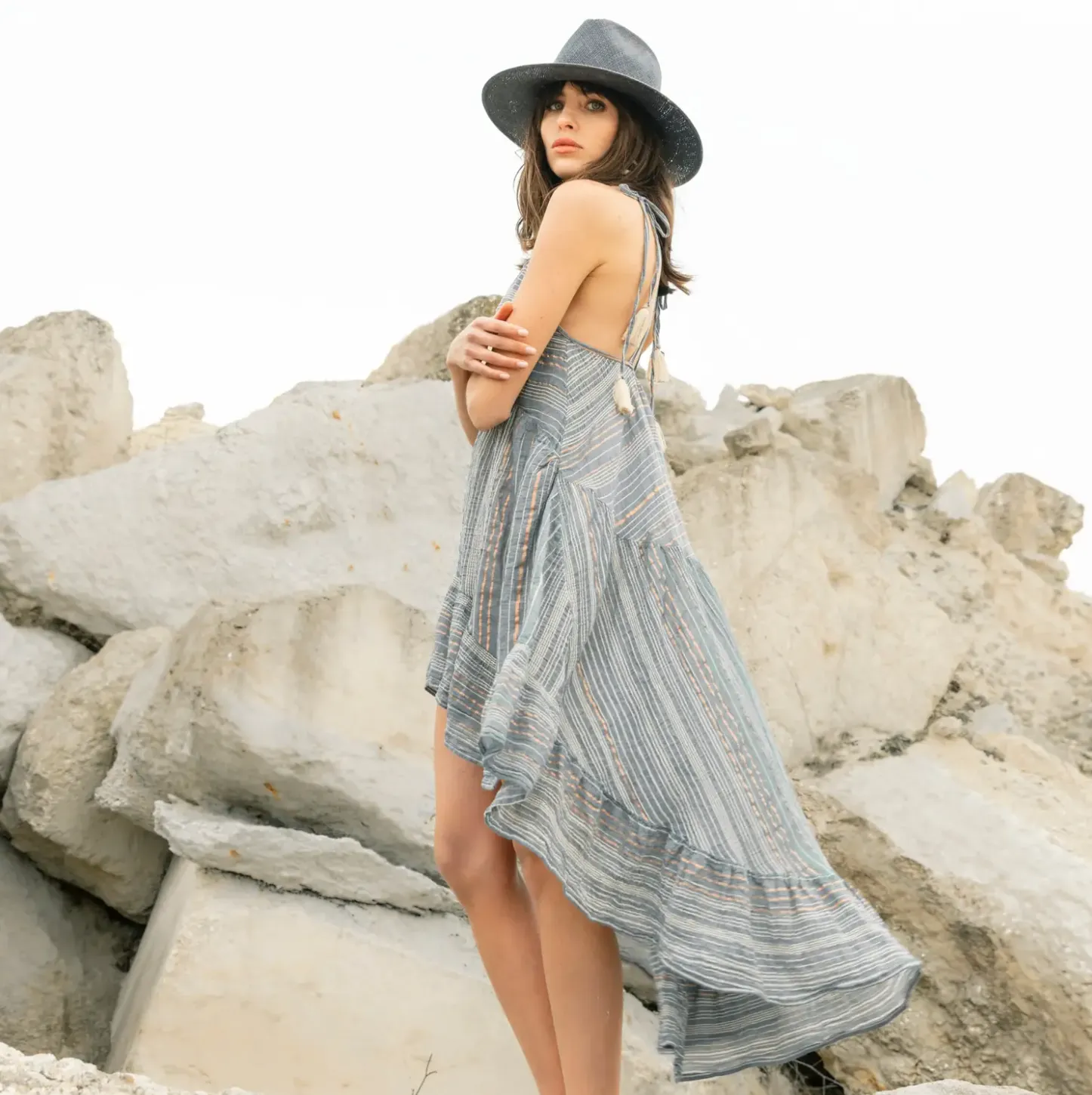 Lust Dress with Stripes