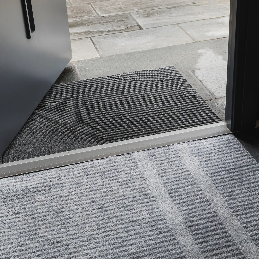 Løype Floor Mat - Cloudy Grey