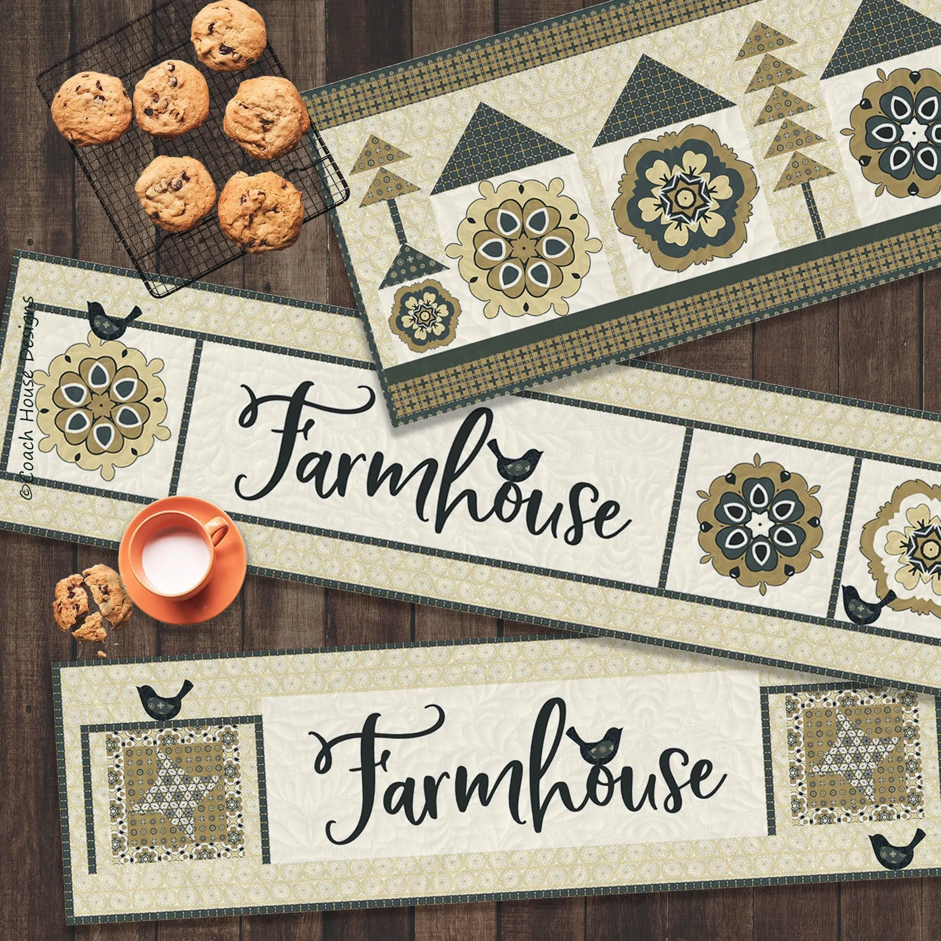 Mandala Houses Runner Kit