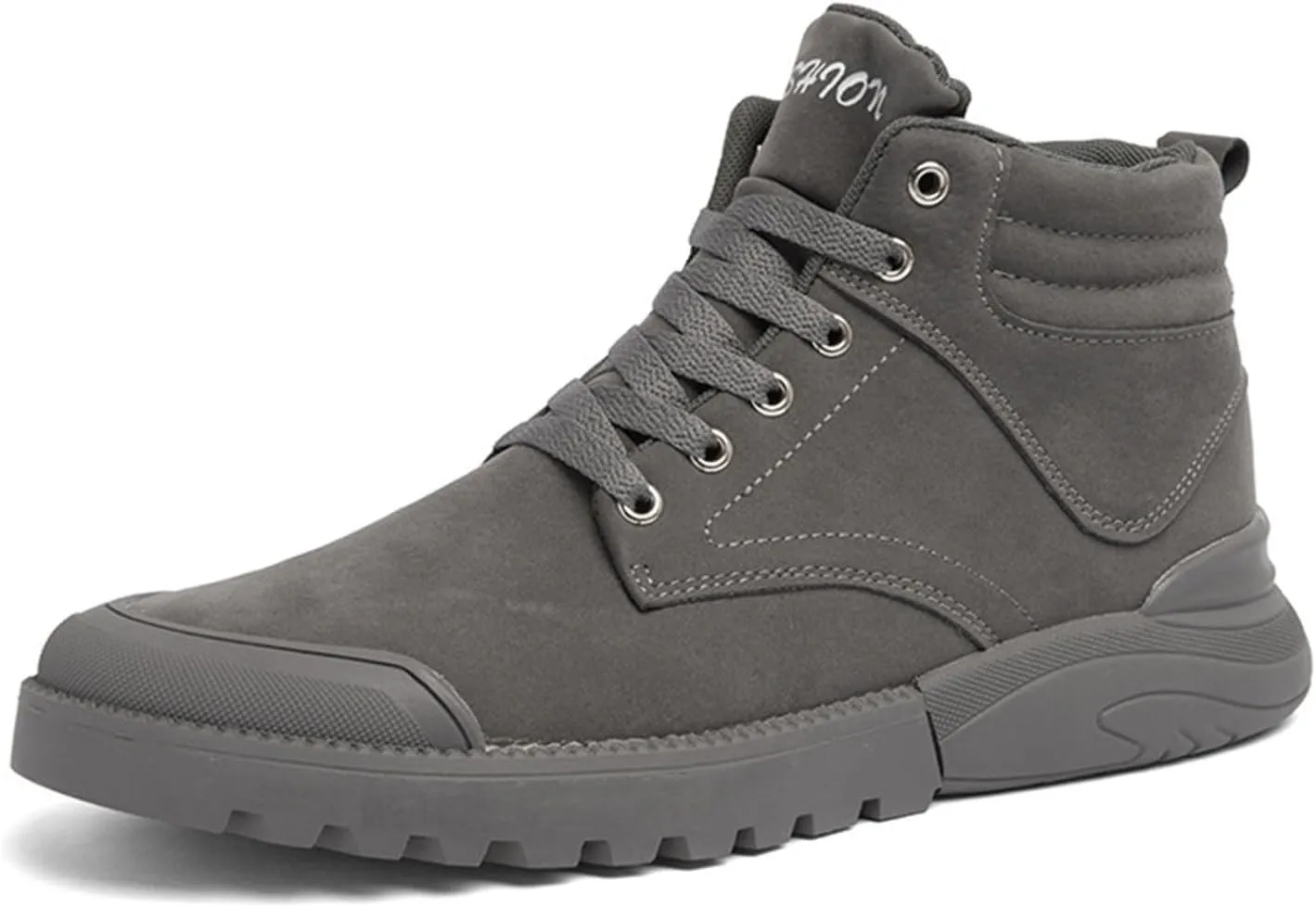 Men Work Boots Slip On Hiking Sneakers Shoes with Hook Loop Womens Working Shoes Food Service Waterproof Outdoor Work Botas Lightweight Hike Grounded Footwear