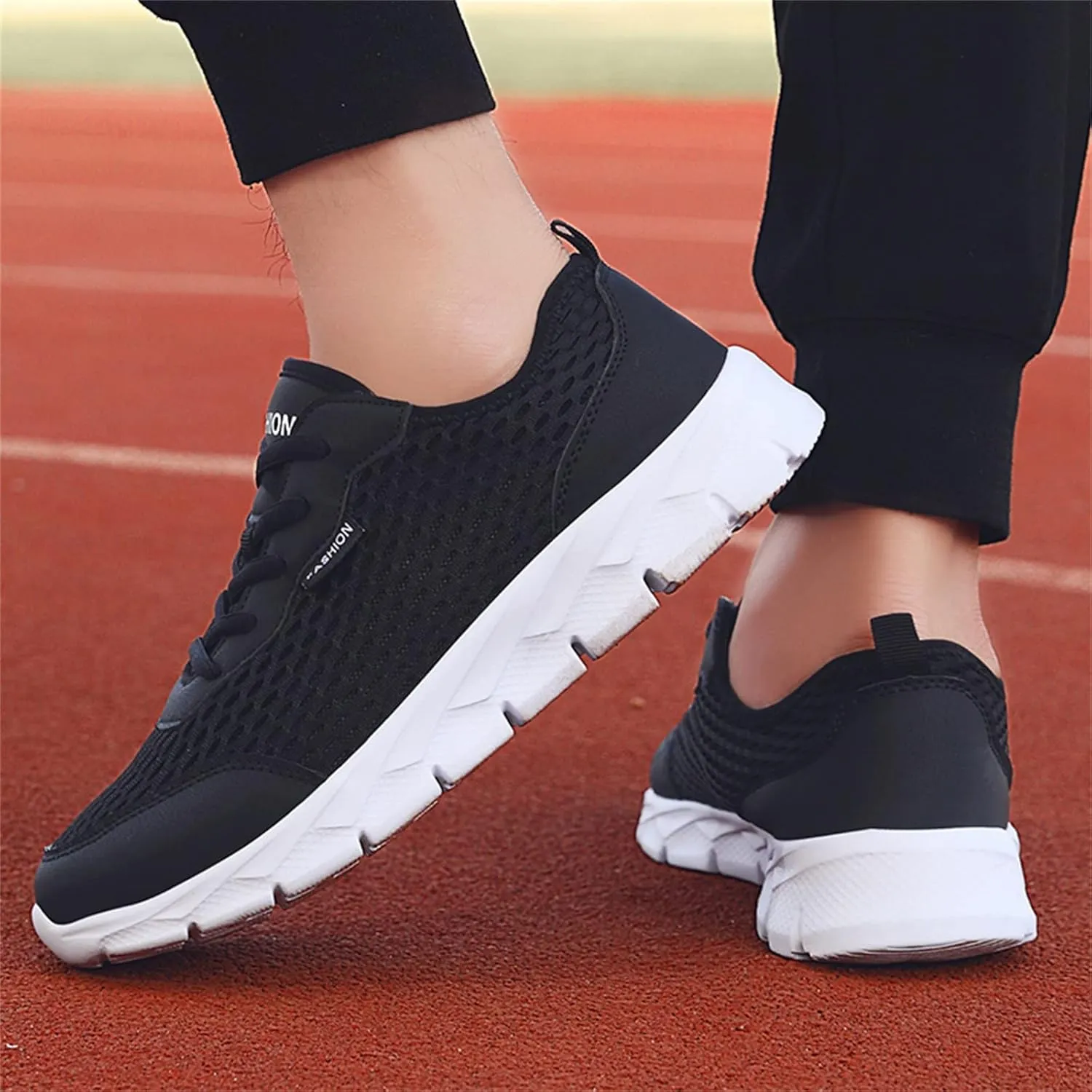 Men's Casual Dress Sneakers Oxfords Business Mesh Breathable Tennis Shoes Men Sports Ladies Casual Shoes Women's Fashion Sneakers Slip On Tennis Shoe Trainers Shoe