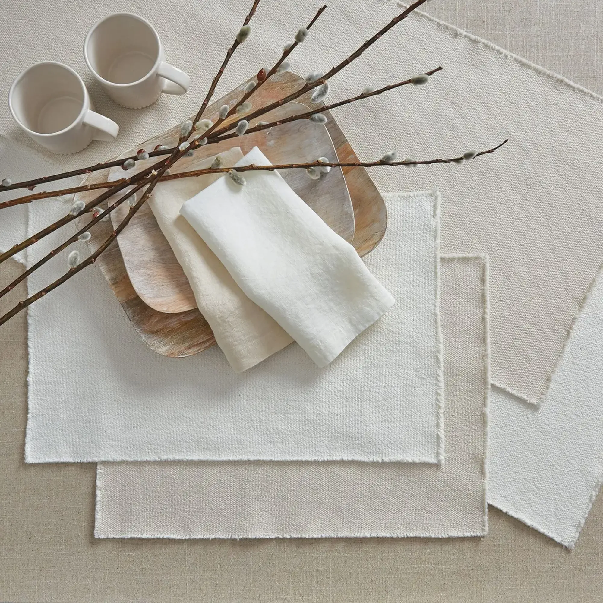 Modern Basics Table Runner | Pebble