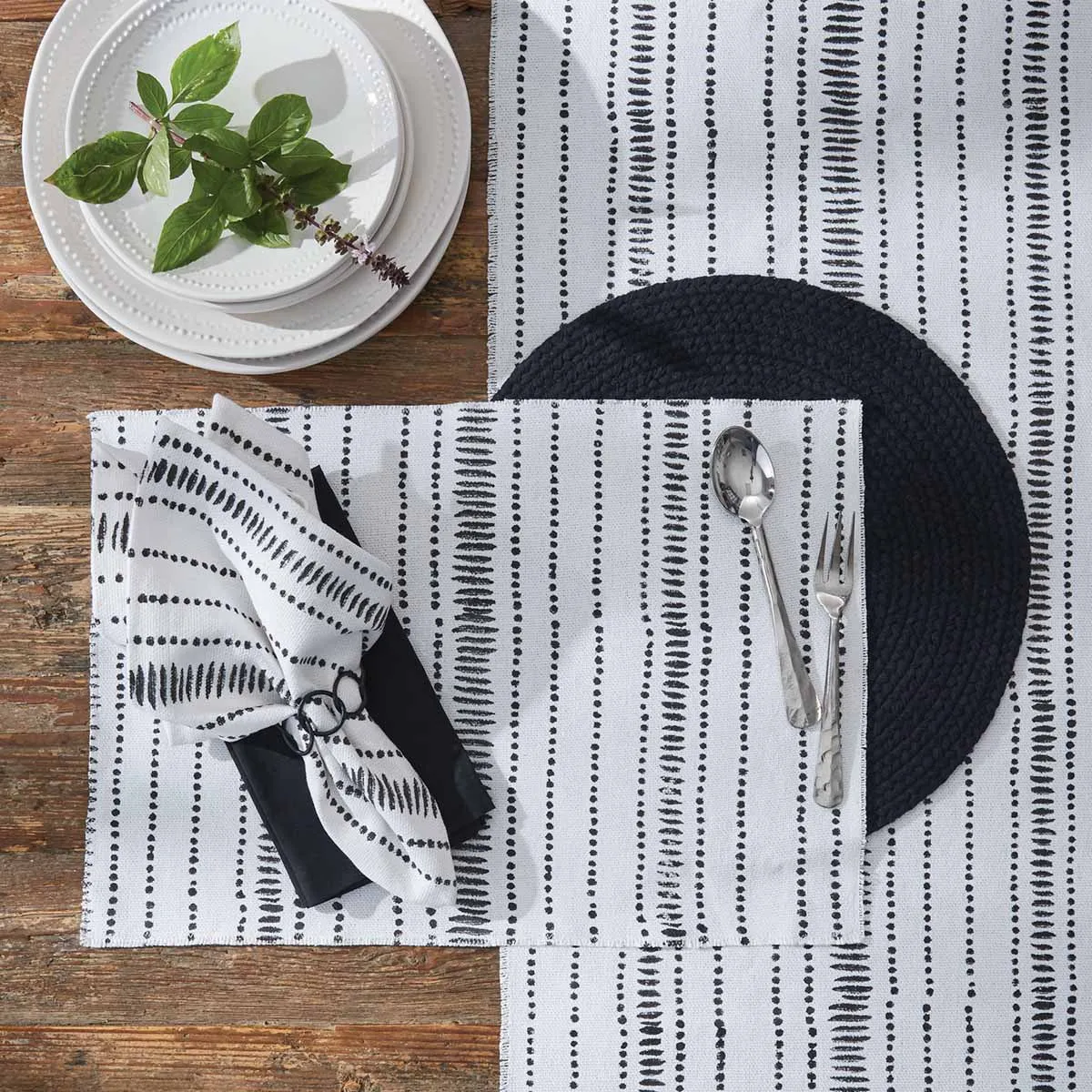 Mud Cloth Table Runner 72"L Park Designs