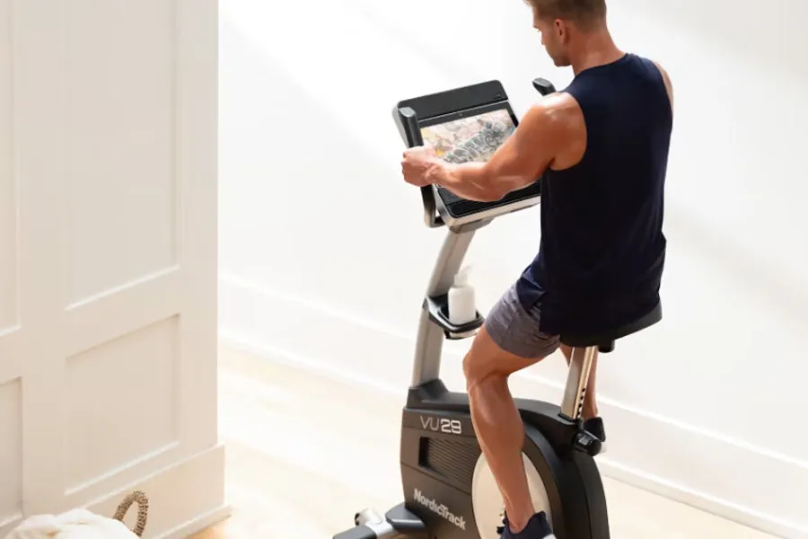 NordicTrack Commercial VU 29 Upright Exercise Bike (🪻SPRING SALE -🏃IN-STORE SPECIAL))