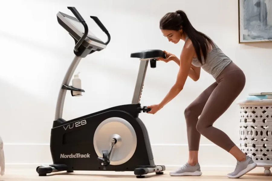 NordicTrack Commercial VU 29 Upright Exercise Bike (🪻SPRING SALE -🏃IN-STORE SPECIAL))