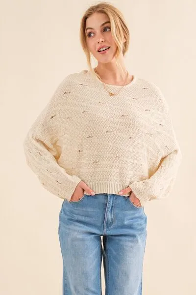 ONLINE EXCLUSIVE And The Why Dolman Sleeves Sweater