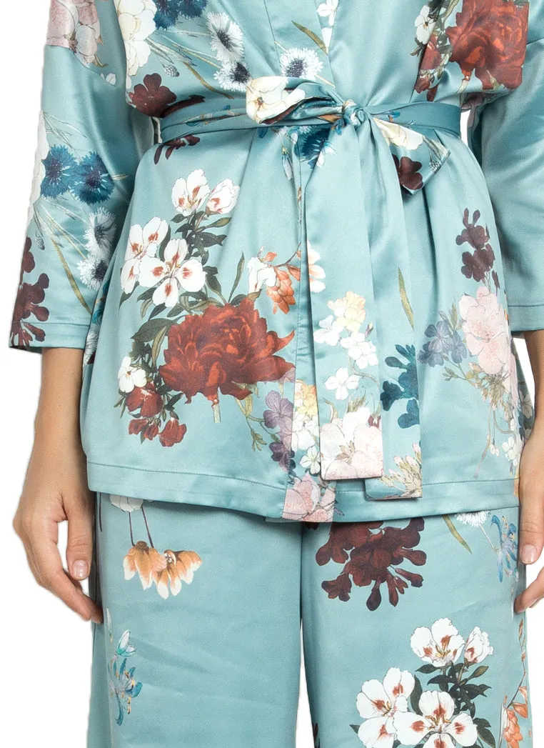 Orientalia Satin Pajama Suit